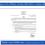 পিআরএল (PRL) বিধিমালা অবসরের তারিখ নির্ধারণ ও আবেদন প্রক্রিয়া