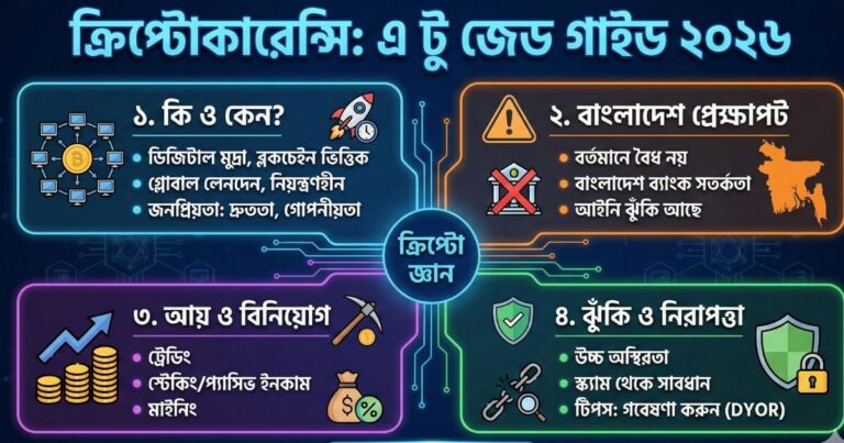 ক্রিপ্টোকারেন্সি কি, ক্রিপ্টোকারেন্সি কিভাবে আয় করা যায়