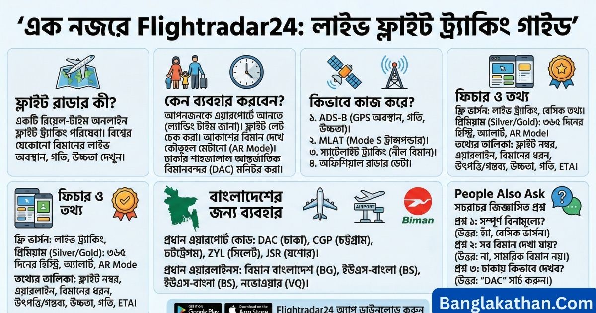 ফ্লাইট রাডার কী এবং কিভাবে ব্যবহার করবেন