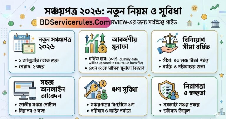 সঞ্চয়পত্র ক্রয়ের নতুন নিয়ম ২০২৬