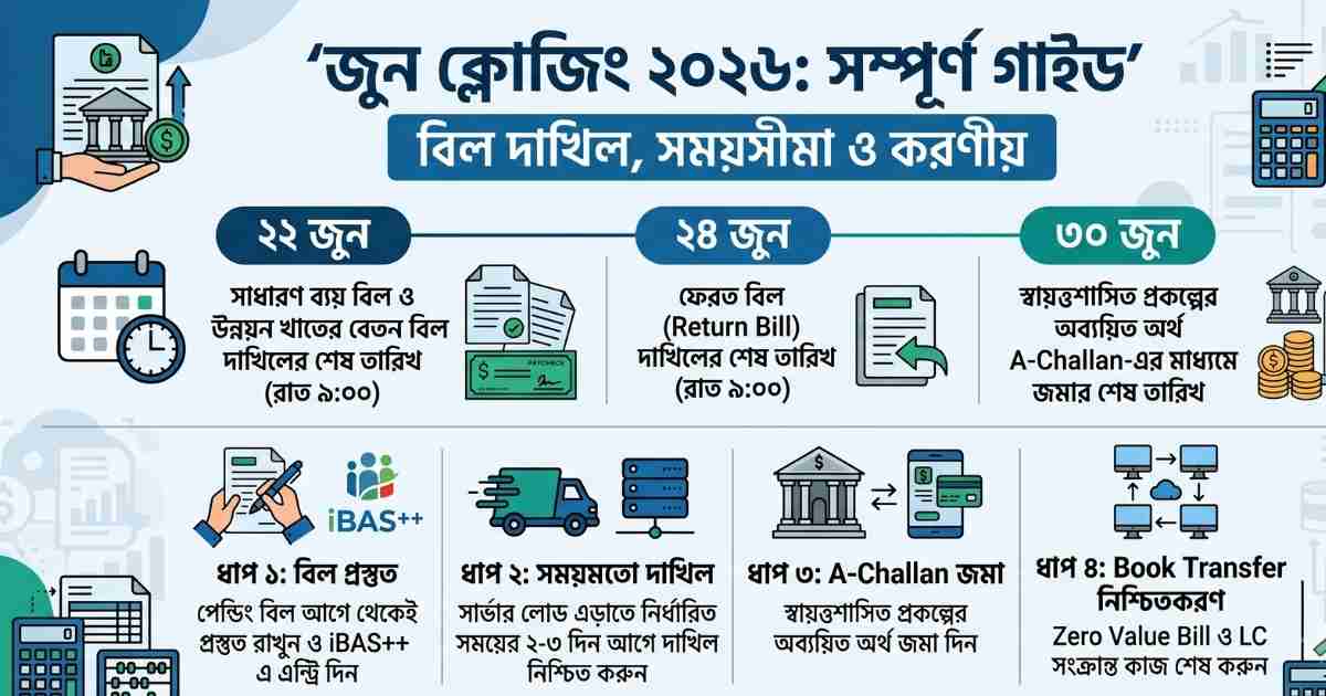 জুন ক্লোজিং ২০২৬