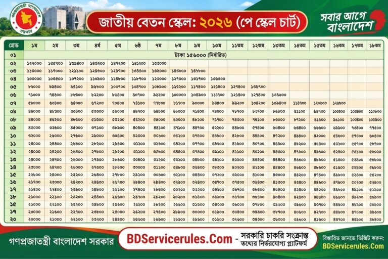 Pay scale Chart 2026